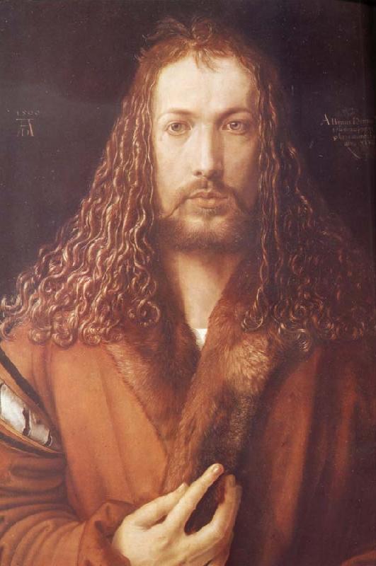 Albrecht Durer Self-portrait oil painting image